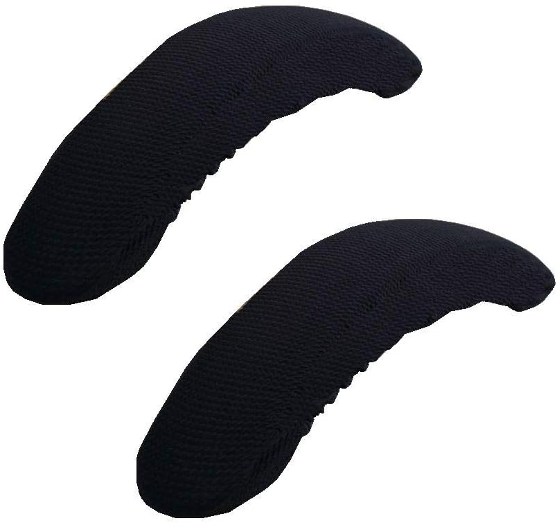 Deisy Dee 2 Piece Velvet Club Chair Slipcover Stretch Barrel Chair Covers Accent Chair Cover Removable Couch Furniture Protector Arm Chair Cover for Living Room (Kelly) - Image 3